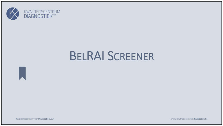 BelRAI Screener