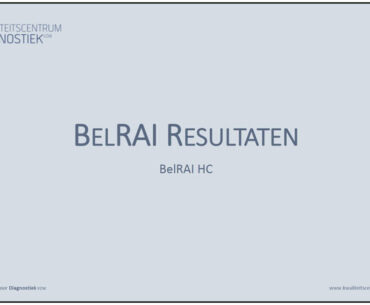 BelRAI Home Care (HC): resultaten